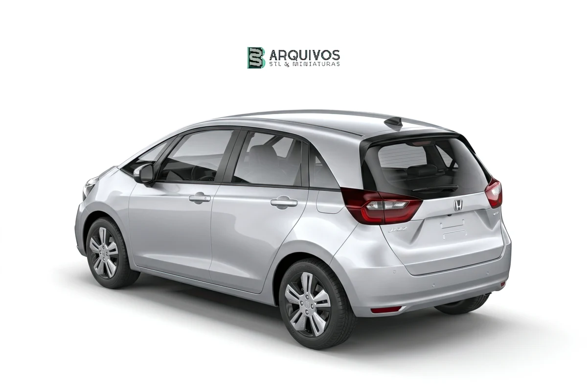 Modelo 3D STL - Honda Jazz 2020 — foto 3